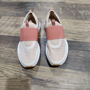 Stylish Coral Slip-On Sneakers